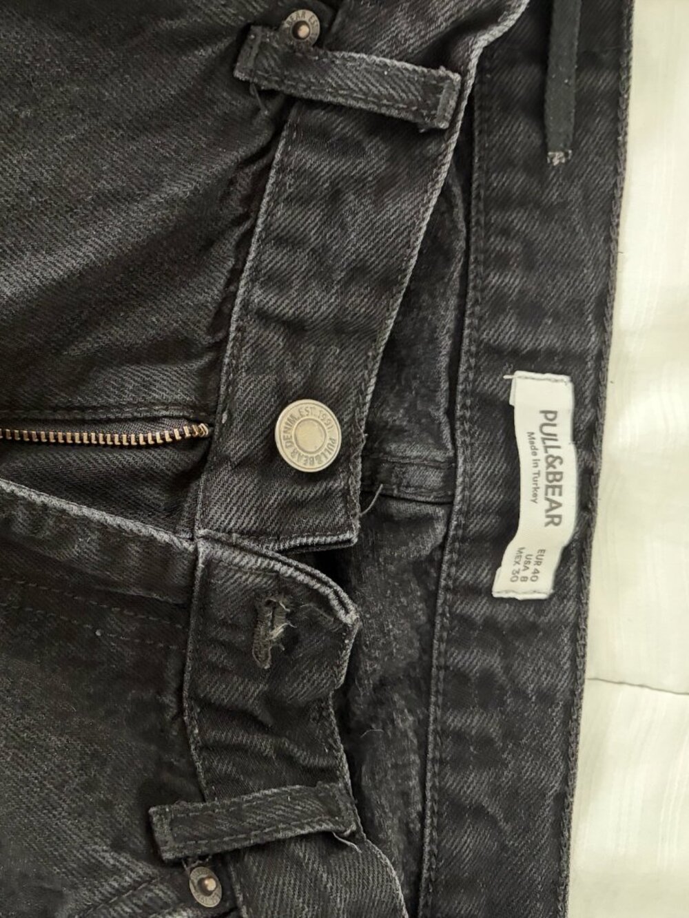 women's black pull & bear jeans - Picture 3 of 4